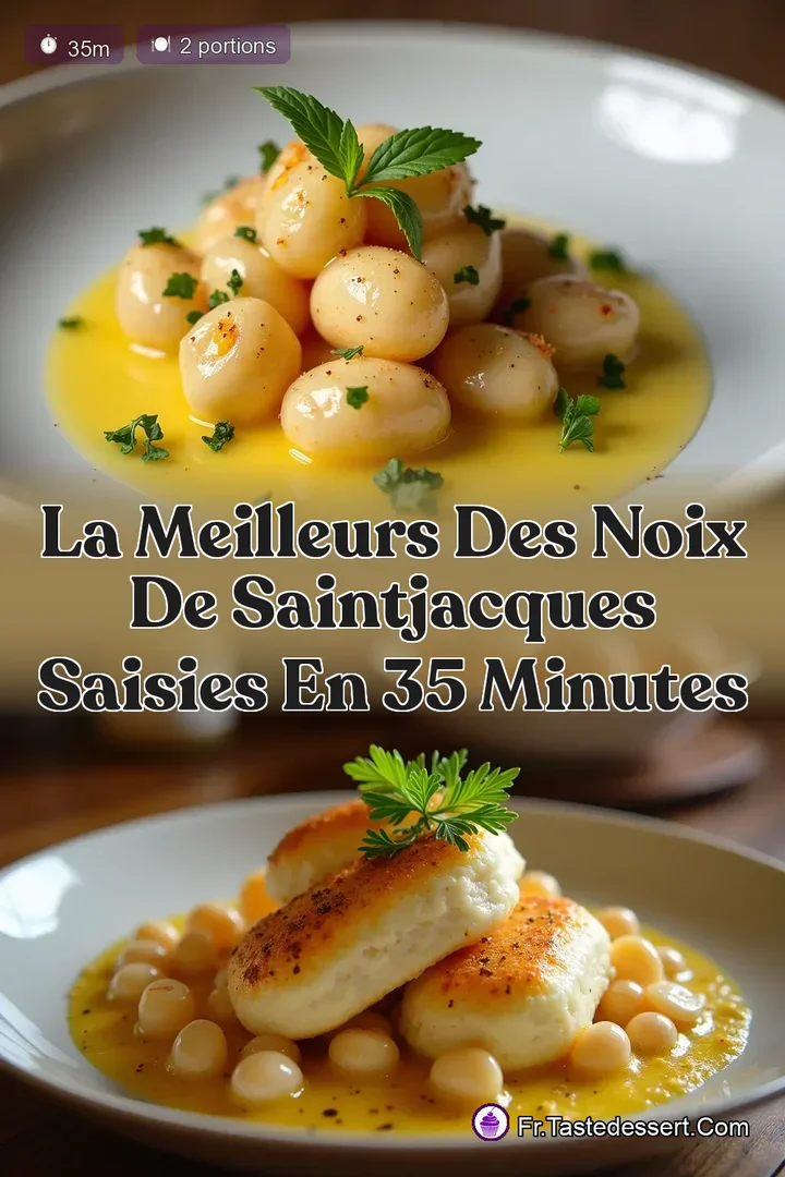 La Meilleurs des Noix de SaintJacques Saisies en 35 Minutes