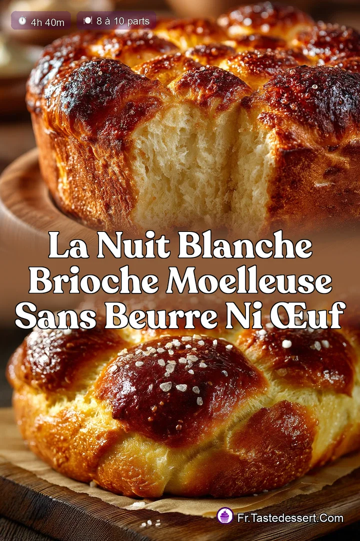 La Nuit Blanche Brioche Moelleuse Sans Beurre Ni &OElig;uf