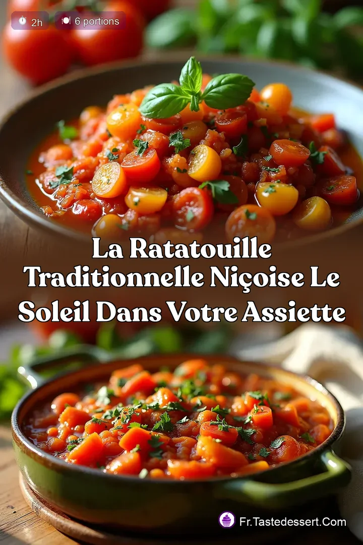 La Ratatouille Traditionnelle Ni&ccedil;oise Le Soleil dans Votre Assiette