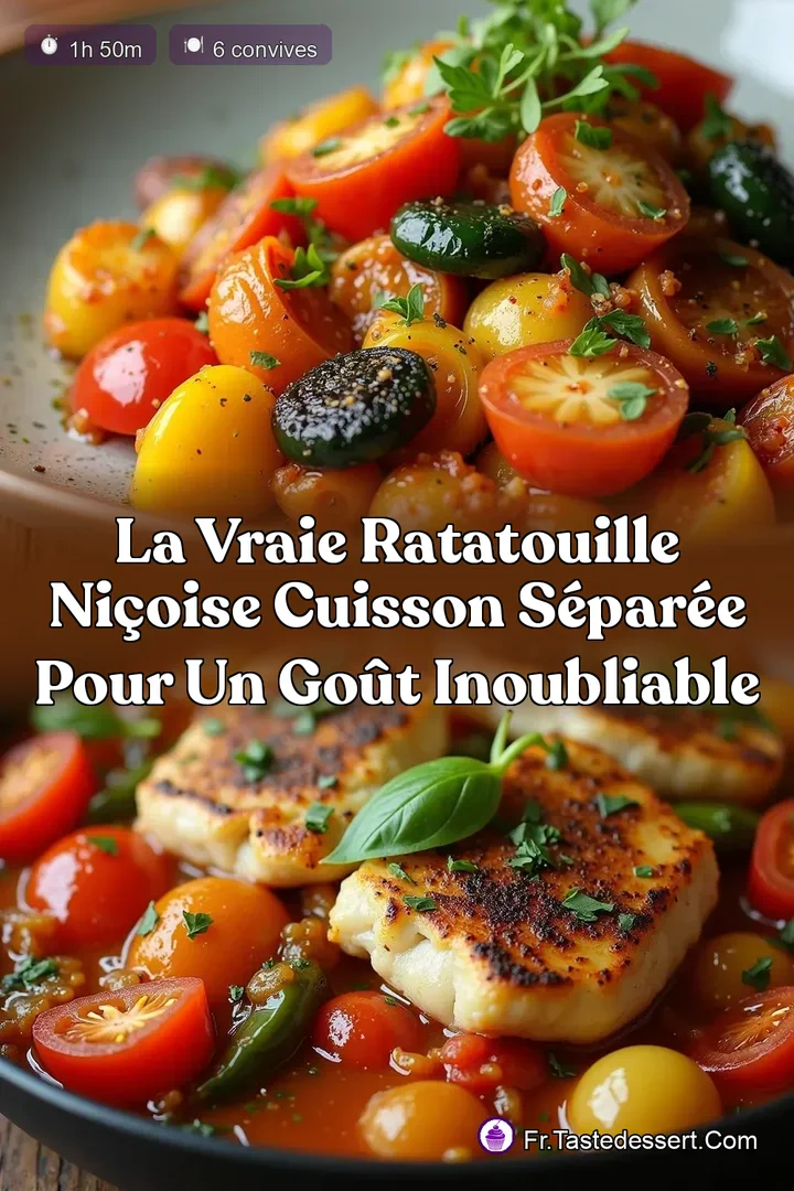 La Vraie Ratatouille Ni&ccedil;oise Cuisson S&eacute;par&eacute;e pour un Go&ucirc;t Inoubliable
