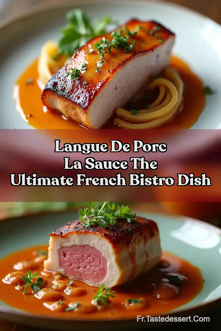 Langue De Porc la Sauce The Ultimate French Bistro Dish