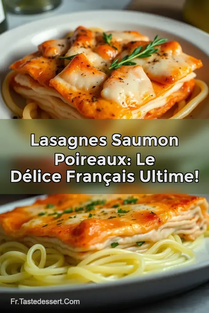 Lasagnes Saumon Poireaux: Le D&eacute;lice Fran&ccedil;ais Ultime!
