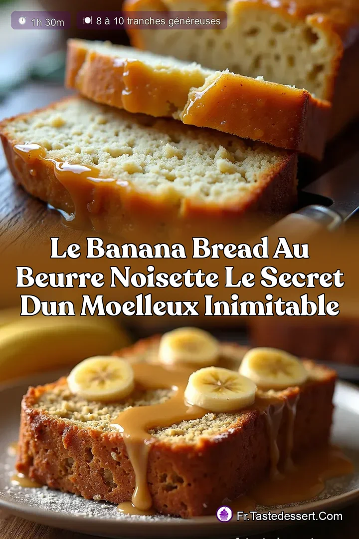 Le Banana Bread au Beurre Noisette Le Secret dun Moelleux Inimitable