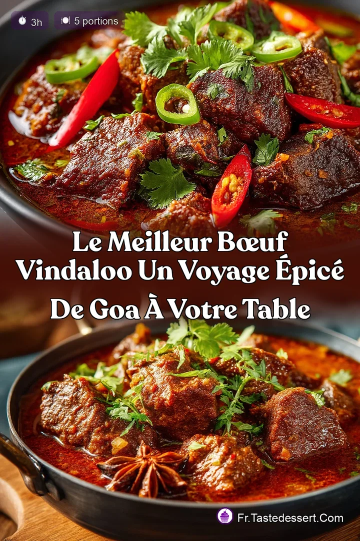 Le Meilleur B&oelig;uf Vindaloo Un Voyage &Eacute;pic&eacute; de Goa &agrave; Votre Table