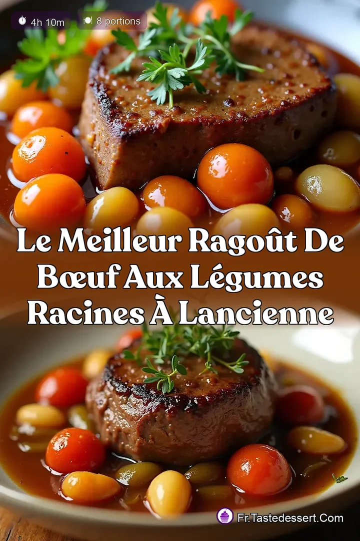 Le Meilleur Rago&ucirc;t de B&oelig;uf aux L&eacute;gumes Racines &agrave; lAncienne