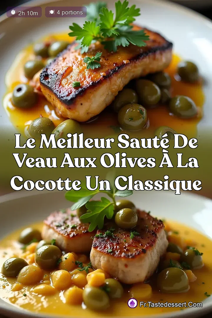 Le Meilleur Saut&eacute; de Veau aux Olives &agrave; la Cocotte Un Classique