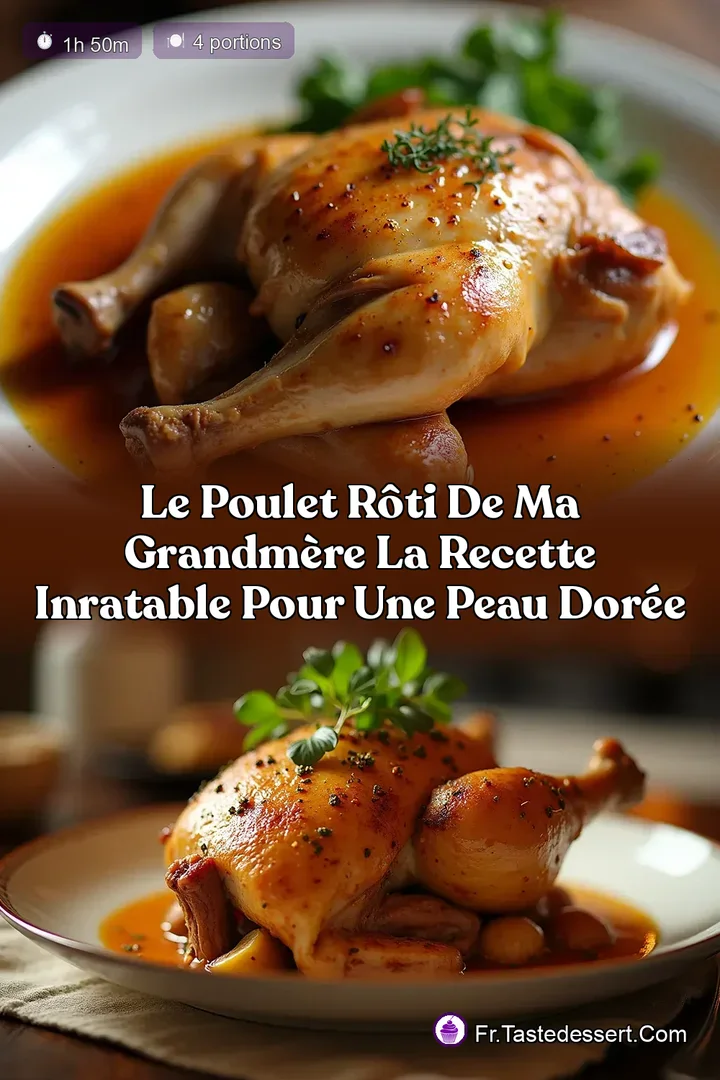 Le Poulet R&ocirc;ti de Ma GrandM&egrave;re La Recette Inratable pour une Peau Dor&eacute;e
