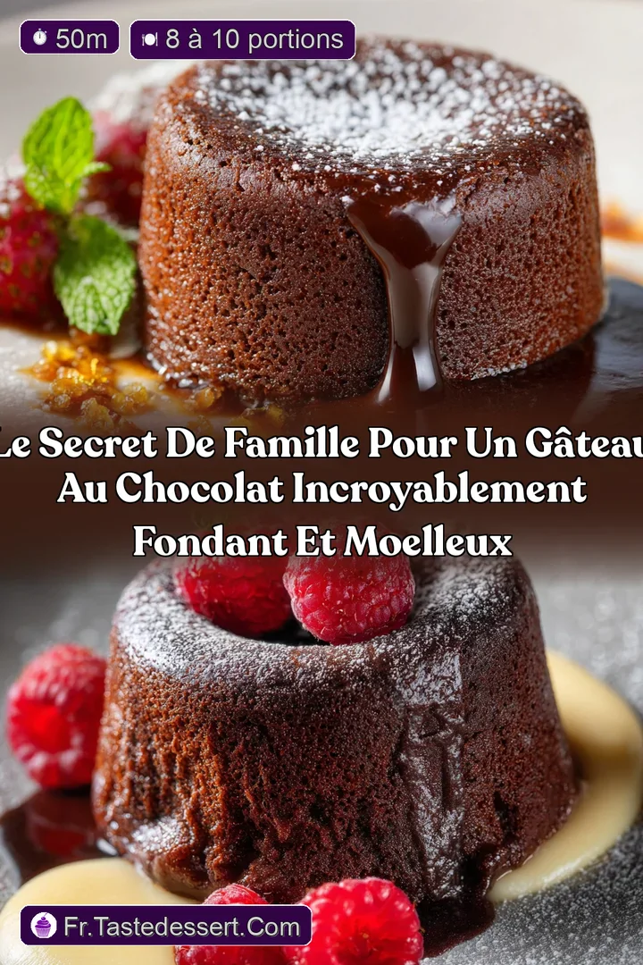 Le secret de famille pour un G&acirc;teau au chocolat incroyablement fondant et moelleux