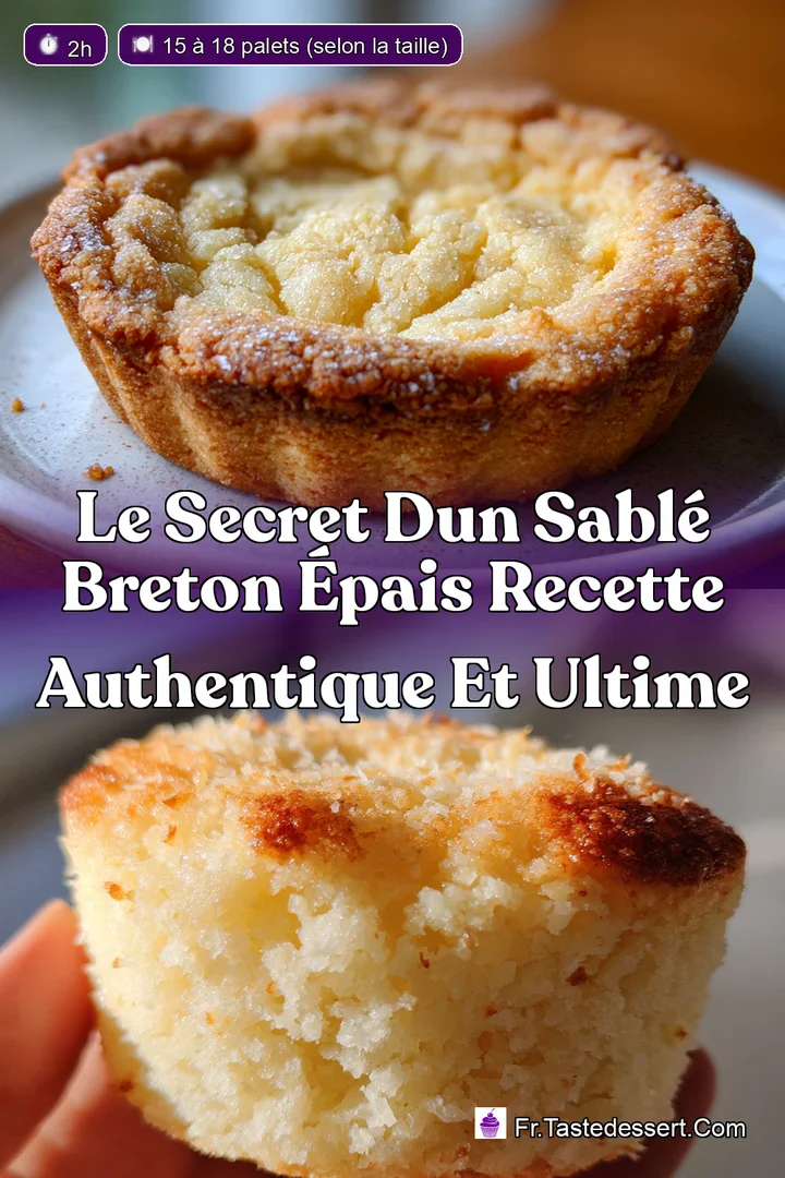 Le Secret dun Sabl&eacute; Breton &Eacute;pais Recette Authentique et Ultime