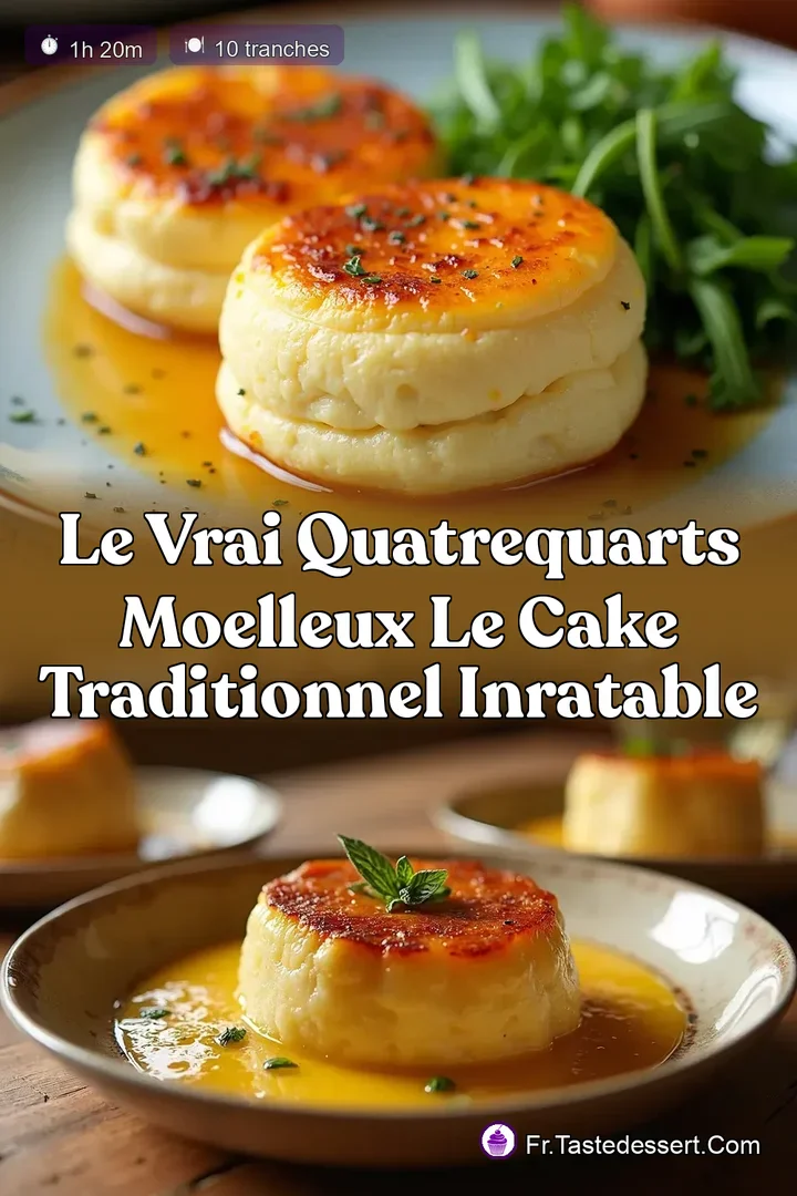 Le Vrai QuatreQuarts Moelleux Le Cake Traditionnel Inratable