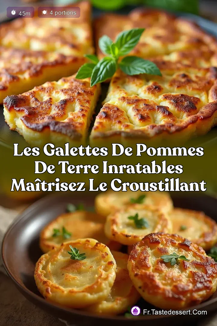 Les Galettes de Pommes de Terre Inratables Ma&icirc;trisez le Croustillant
