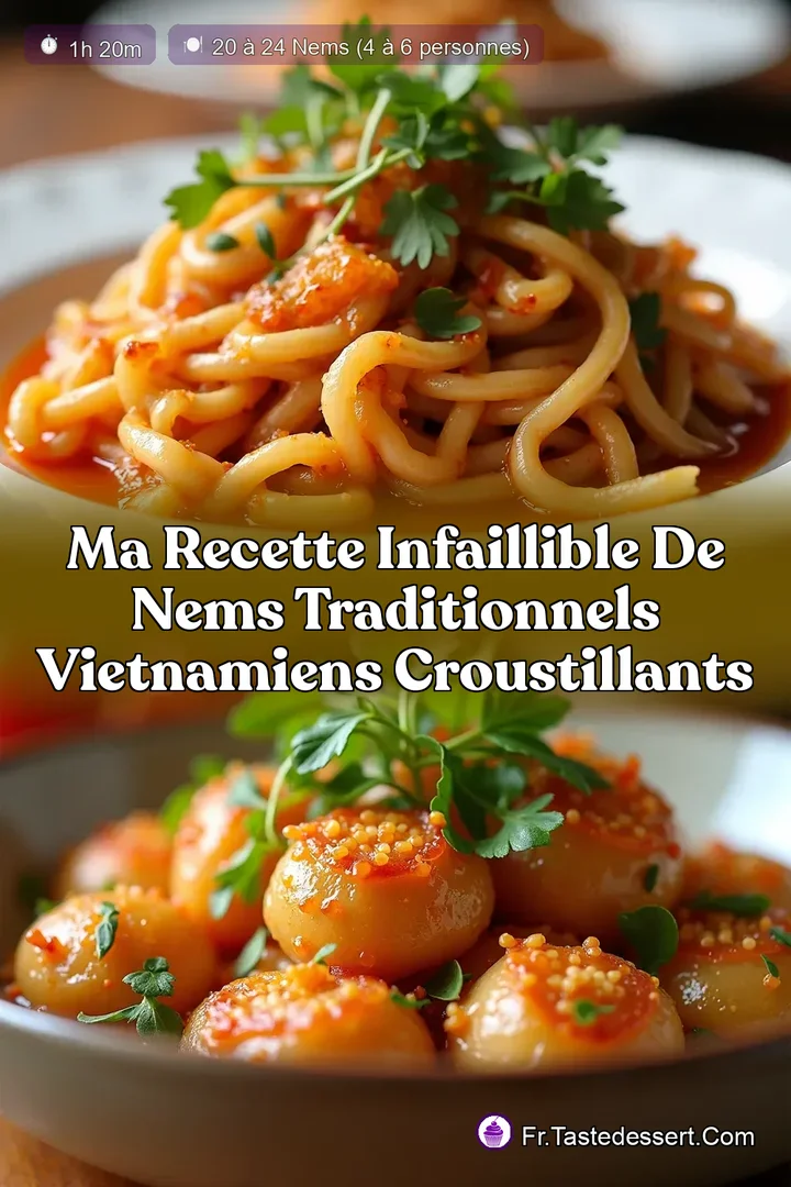 Ma Recette Infaillible de Nems Traditionnels Vietnamiens Croustillants