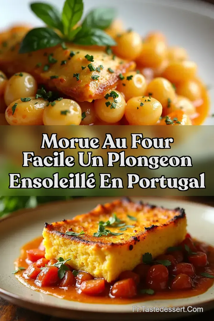 Morue au Four Facile Un Plongeon ensoleill&eacute; en Portugal