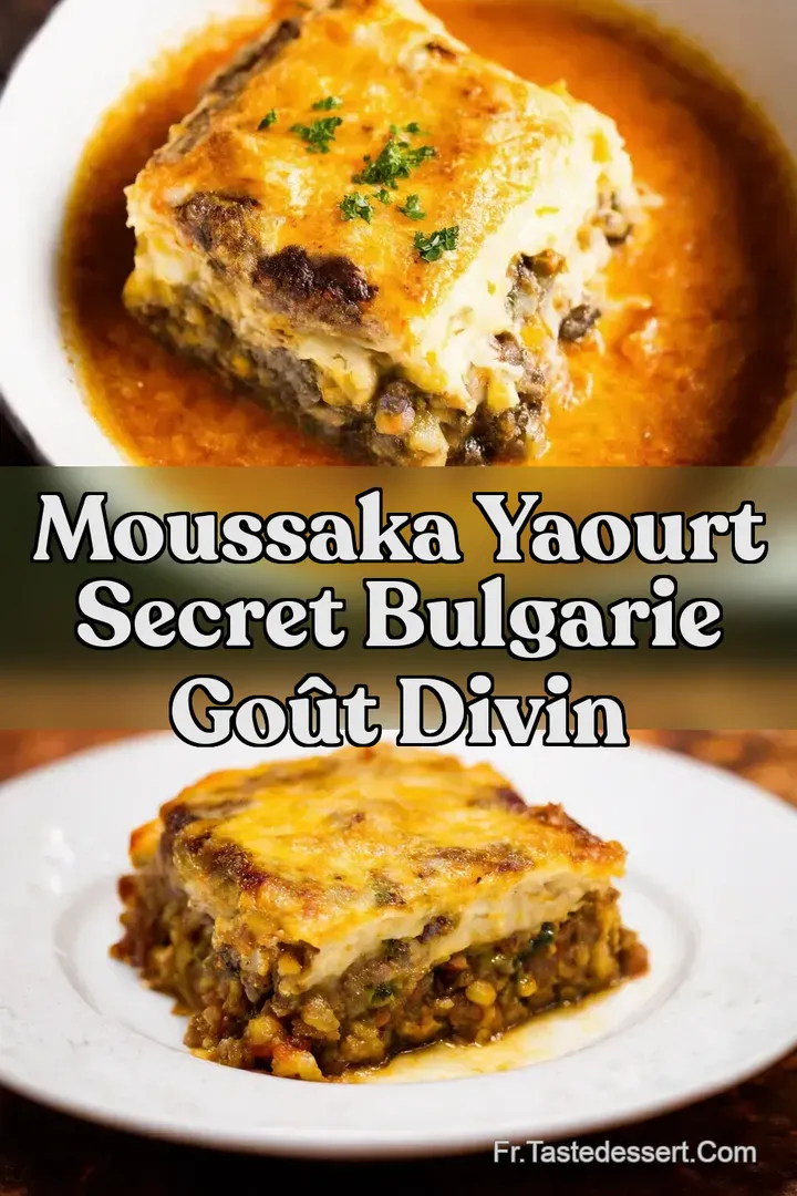 Moussaka Yaourt Secret Bulgarie Go&ucirc;t Divin