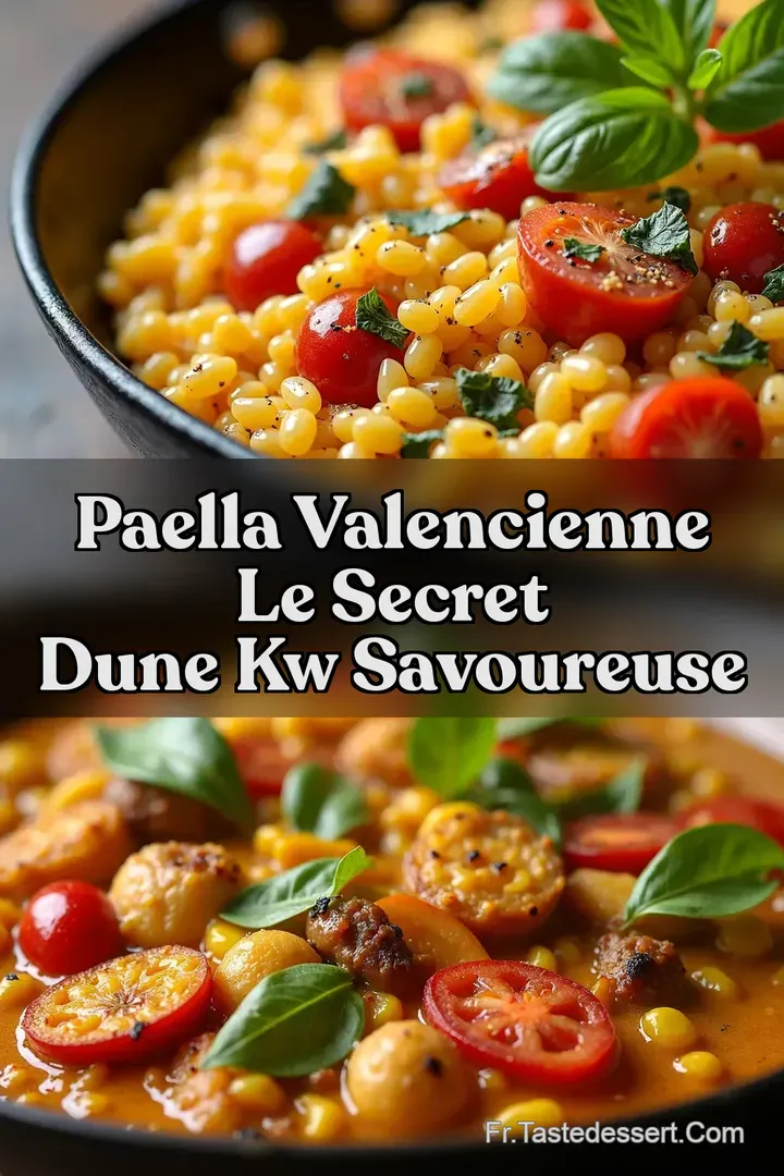 Paella Valencienne Le Secret dUne kw Savoureuse