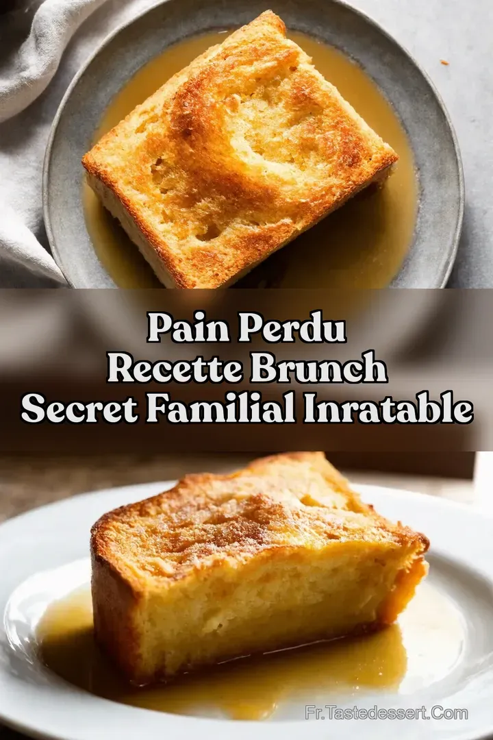 Pain Perdu Recette Brunch Secret Familial Inratable