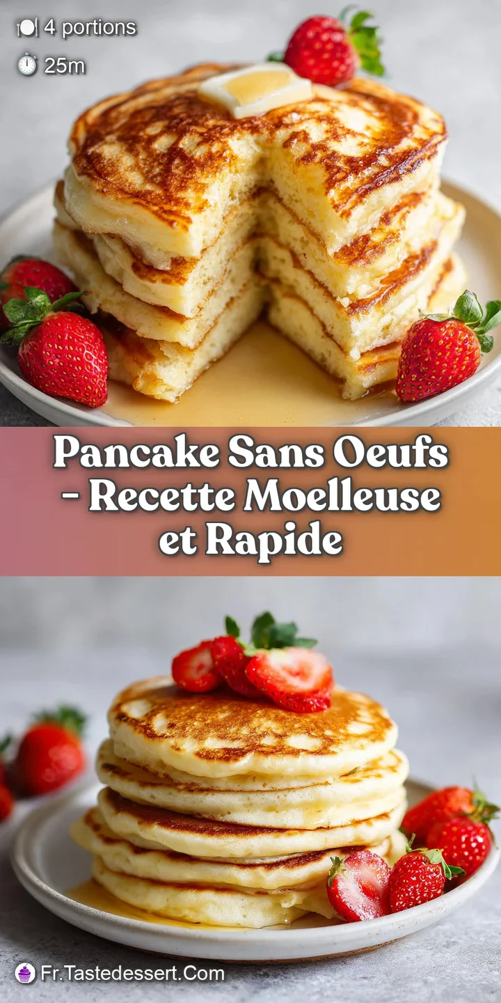 Close-up of a warm, airy pancake with a soft, inviting interior, showcasing its delicate texture.