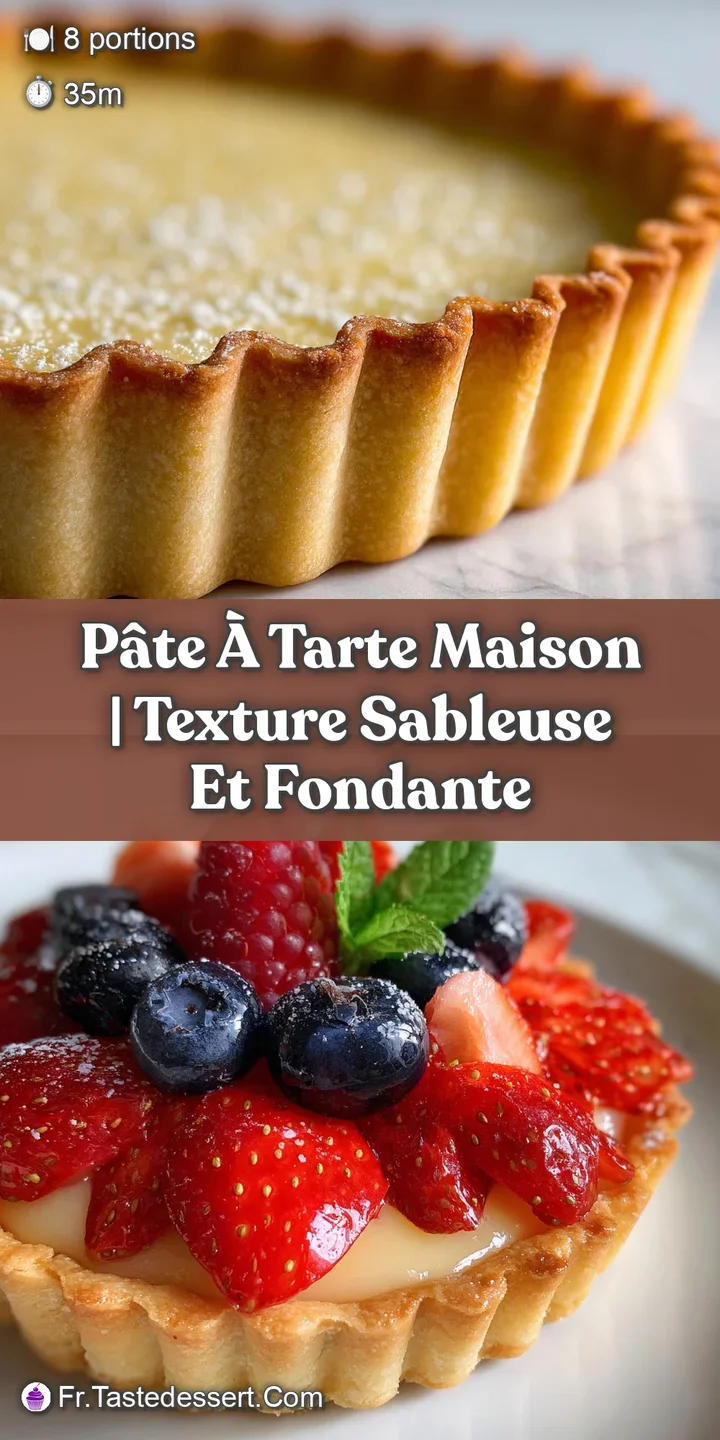 Close-up on a golden, perfectly baked tart crust; flaky texture and lightly browned bubbles visible. Crispy and delightful.