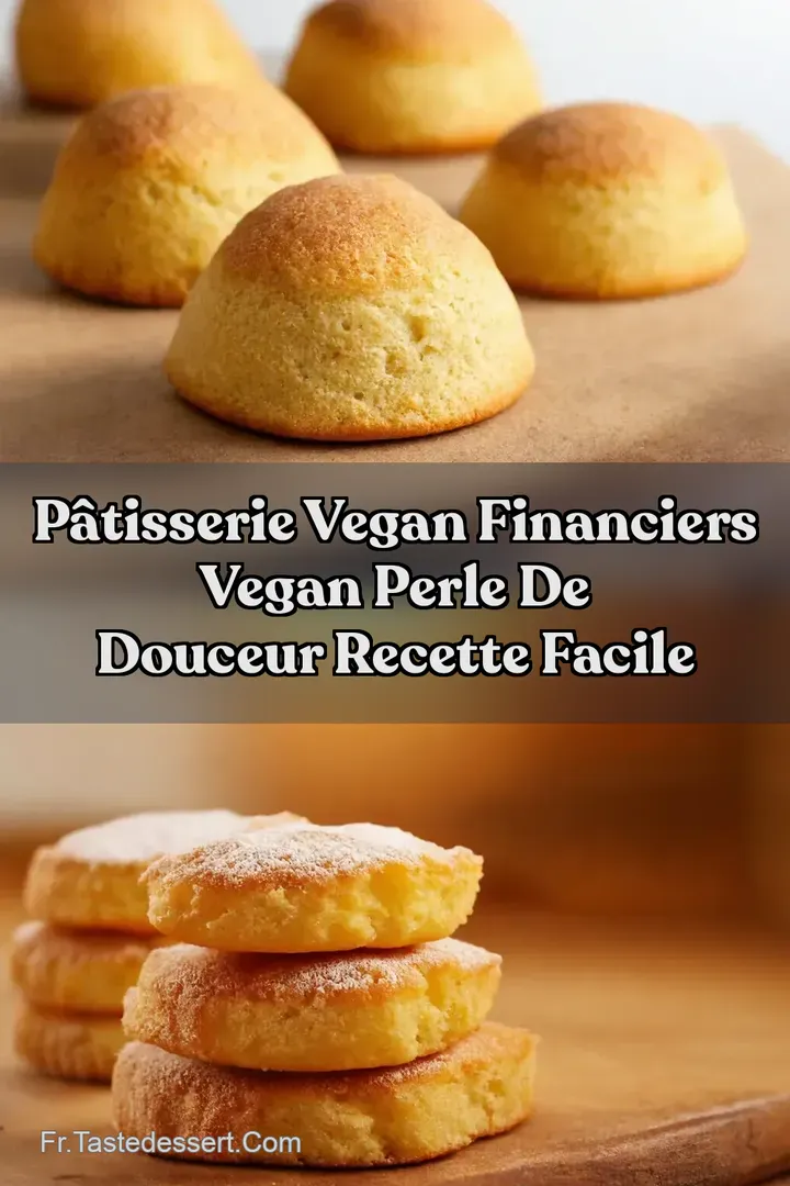 P&acirc;tisserie Vegan Financiers Vegan Perle de Douceur Recette Facile