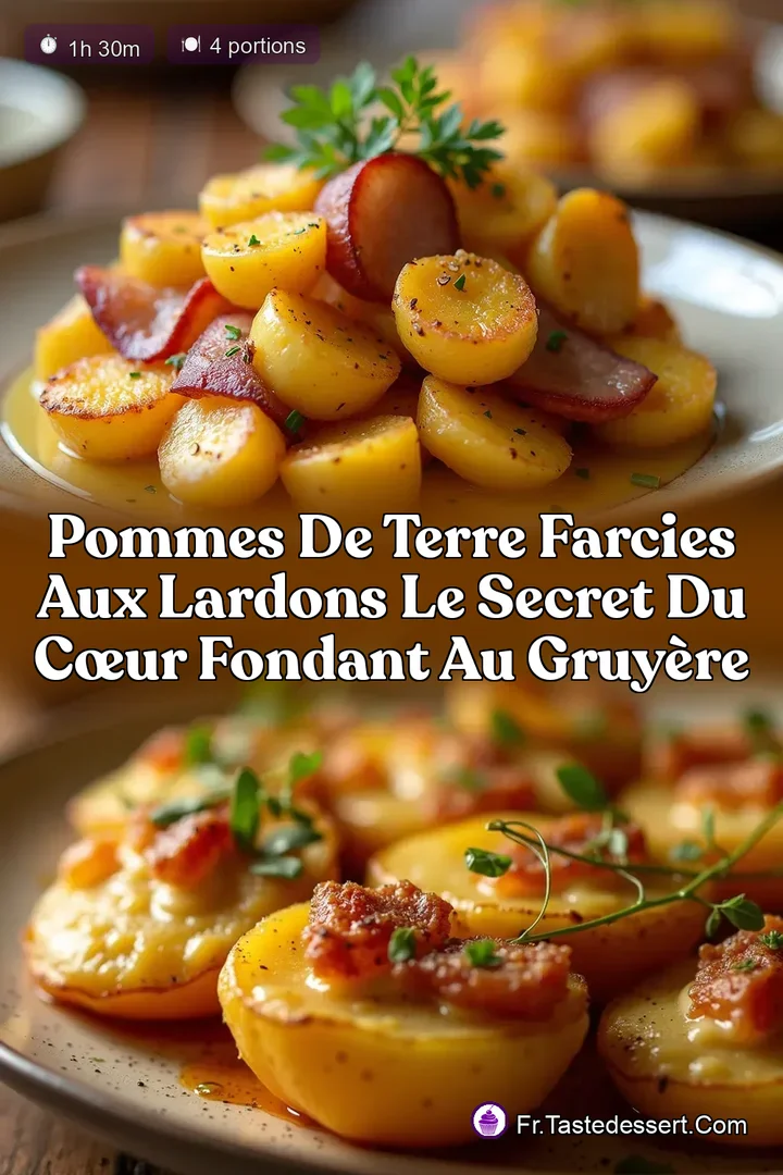 Pommes de Terre Farcies aux Lardons Le Secret du C&oelig;ur Fondant au Gruy&egrave;re
