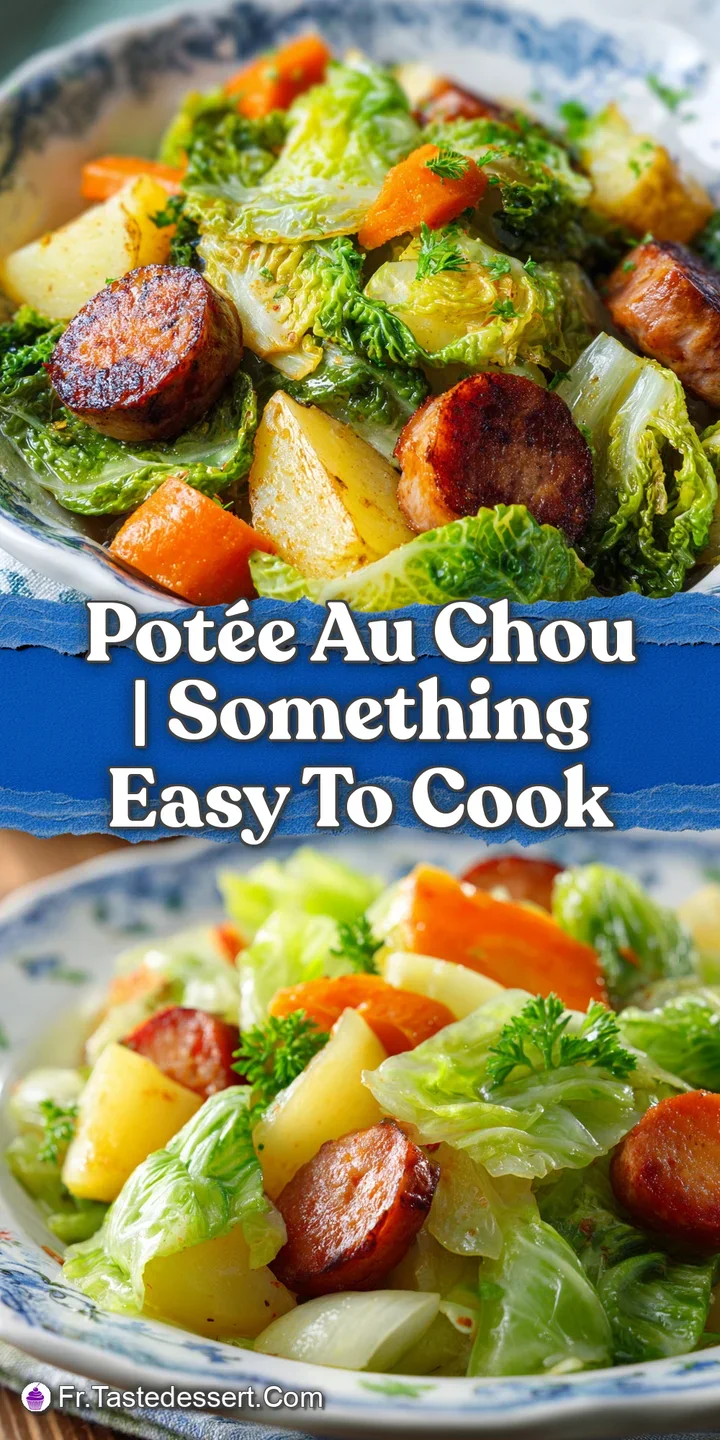 Zoom sur des morceaux de viande brais&eacute;s et du chou tendre, avec un bouillon dor&eacute; et brillant qui nappe les l&eacute;gumes.