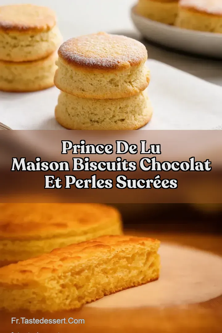 PRINCE de LU Maison Biscuits Chocolat et Perles Sucr&eacute;es