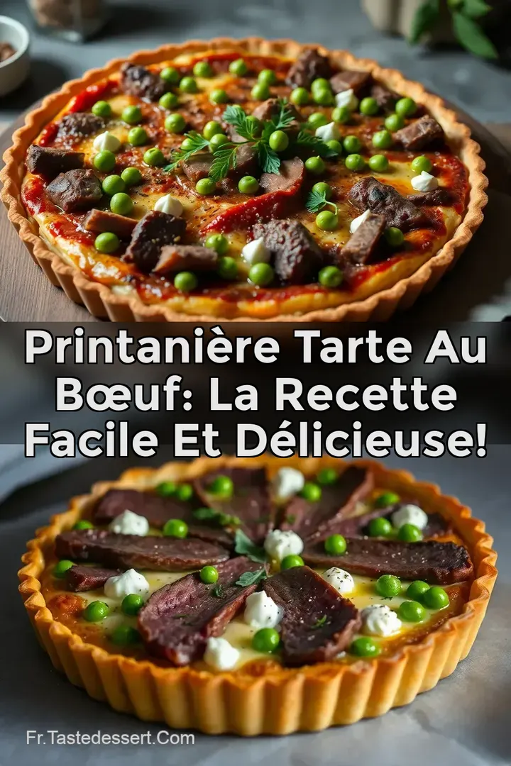 Printani&egrave;re Tarte au B&oelig;uf: La Recette Facile et D&eacute;licieuse!