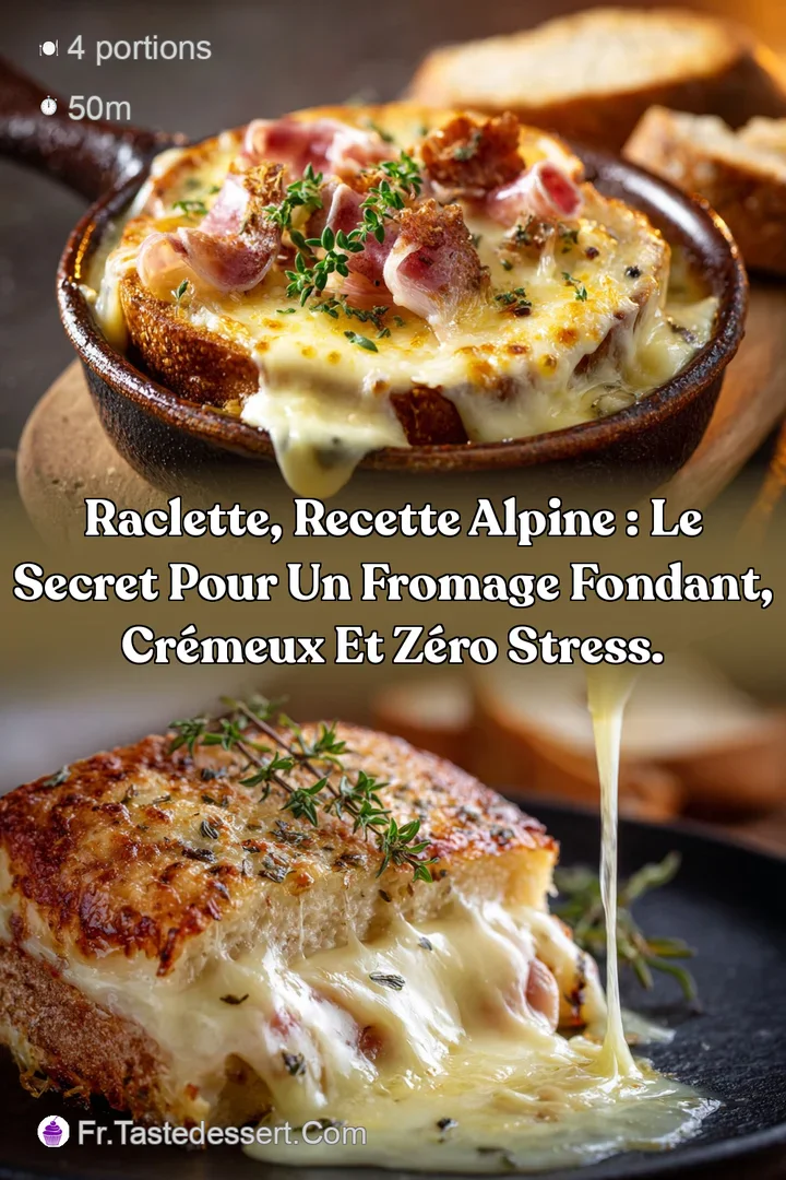 Raclette Recette Alpine : Le secret pour un fromage fondant cr&eacute;meux et z&eacute;ro stress.