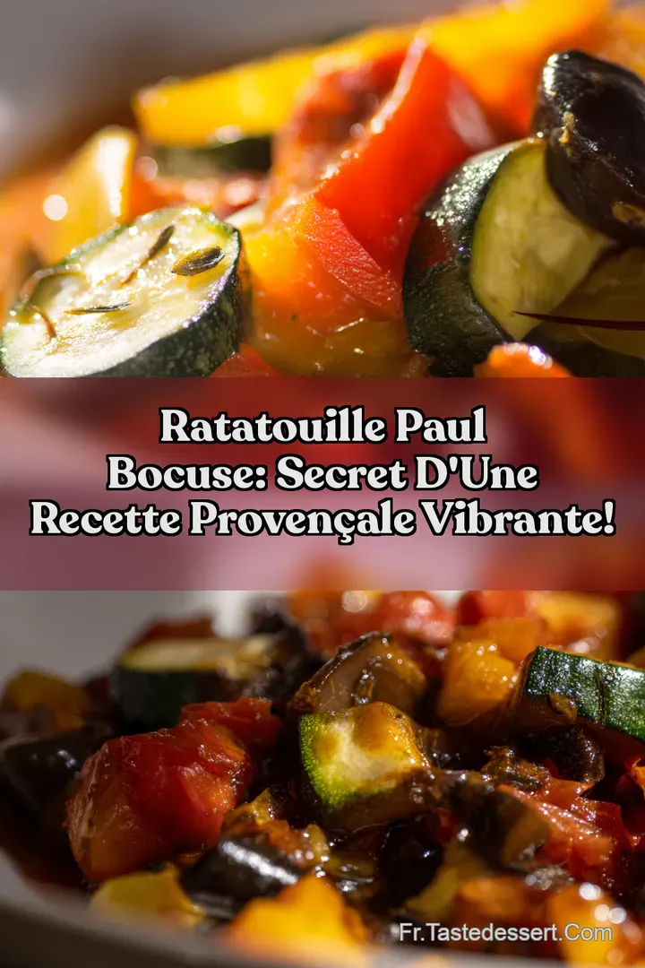 Ratatouille Paul Bocuse: Secret d une Recette Proven&ccedil;ale Vibrante!