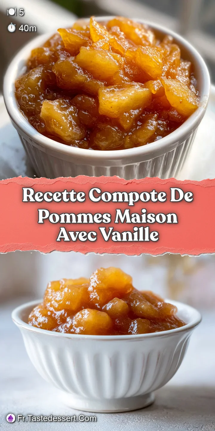 Close-up of shimmering apple compote, revealing soft, tender chunks. Steaming slightly. Autumnal colors, cozy and delicious.