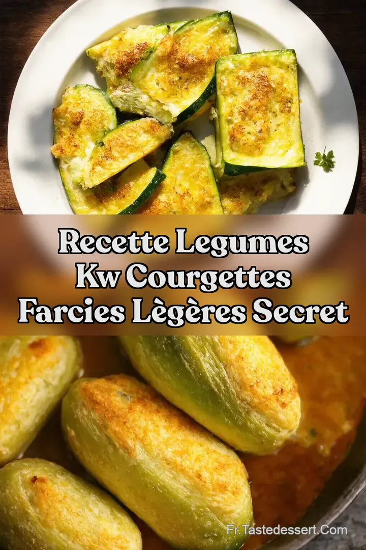 Recette Legumes kw Courgettes Farcies L&egrave;g&egrave;res Secret