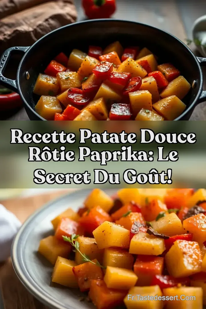 Recette Patate Douce R&ocirc;tie Paprika: Le Secret du Go&ucirc;t!