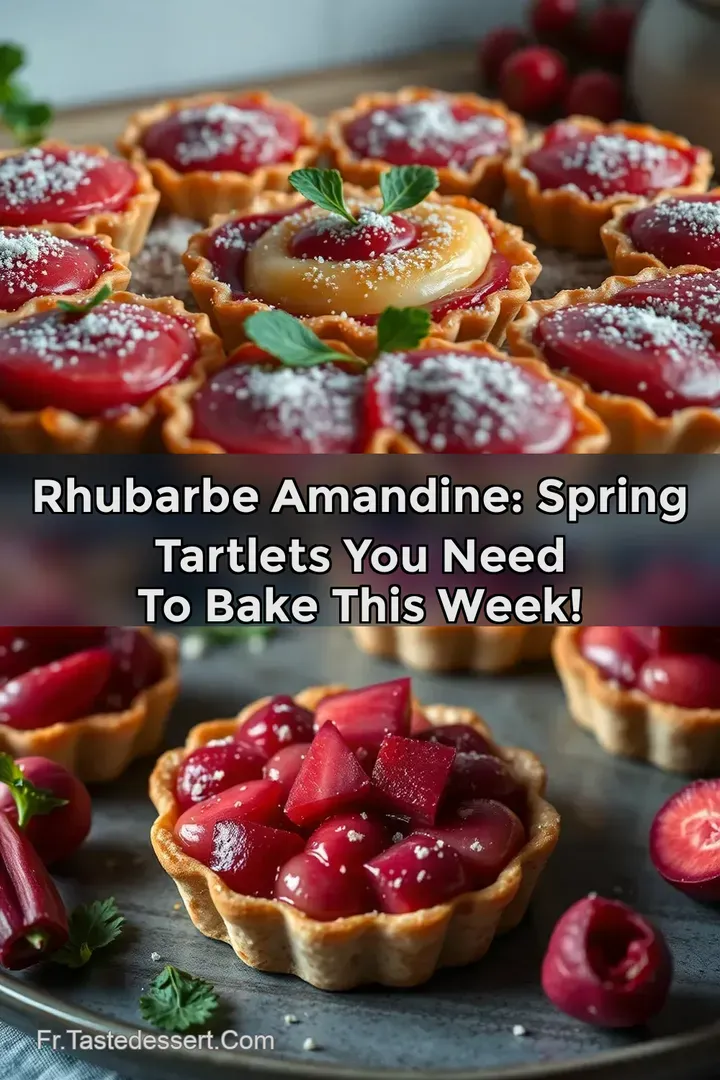 Rhubarbe Amandine: Spring Tartlets You NEED To Bake This Week!