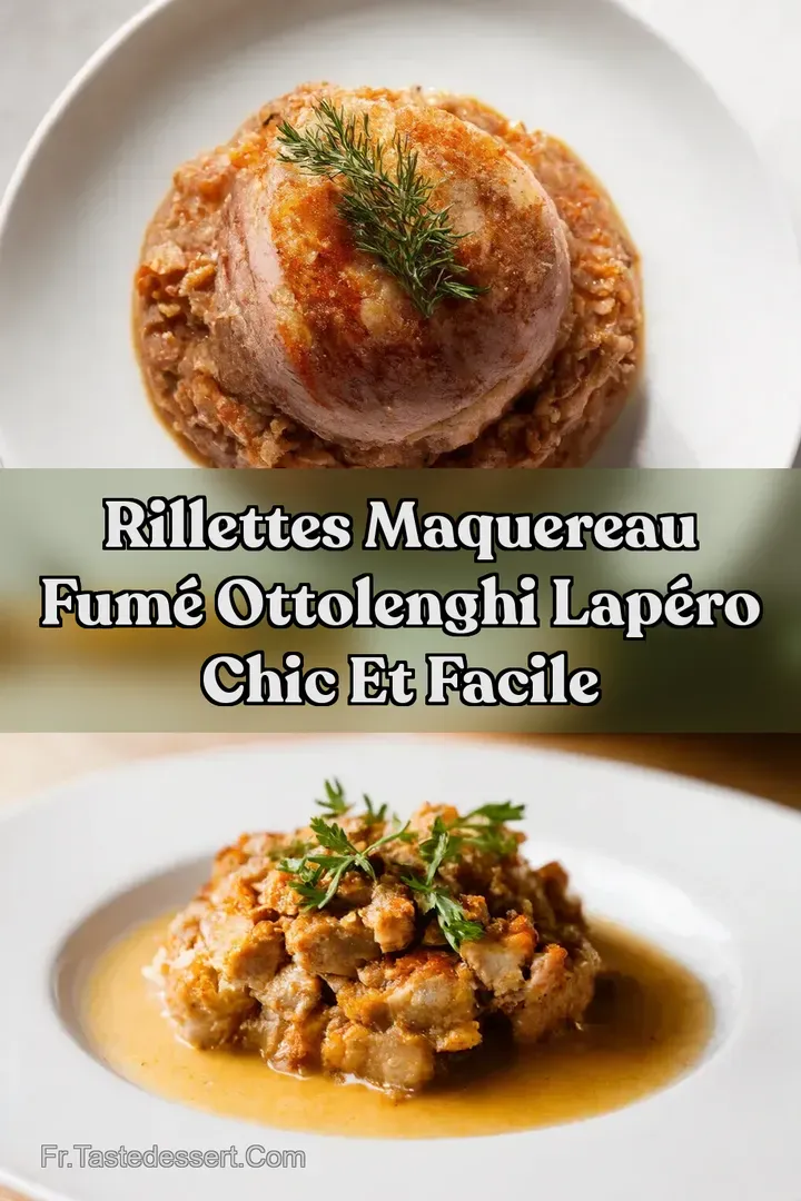 Rillettes Maquereau Fum&eacute; Ottolenghi LAp&eacute;ro Chic et Facile