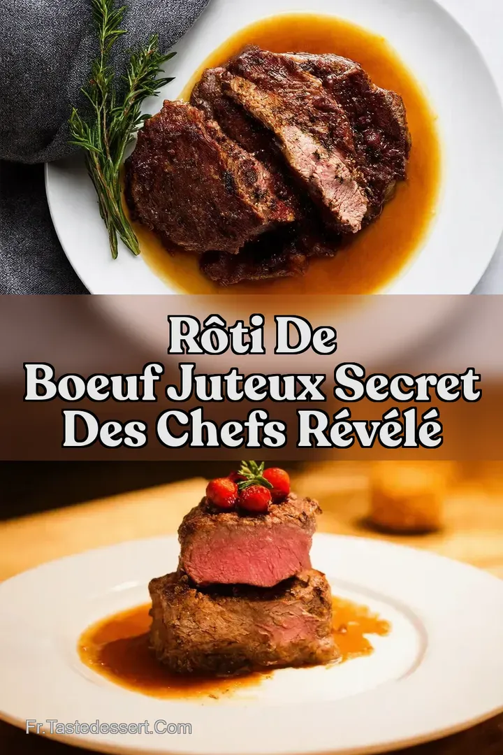 R&ocirc;ti de Boeuf Juteux Secret des Chefs R&eacute;v&eacute;l&eacute;