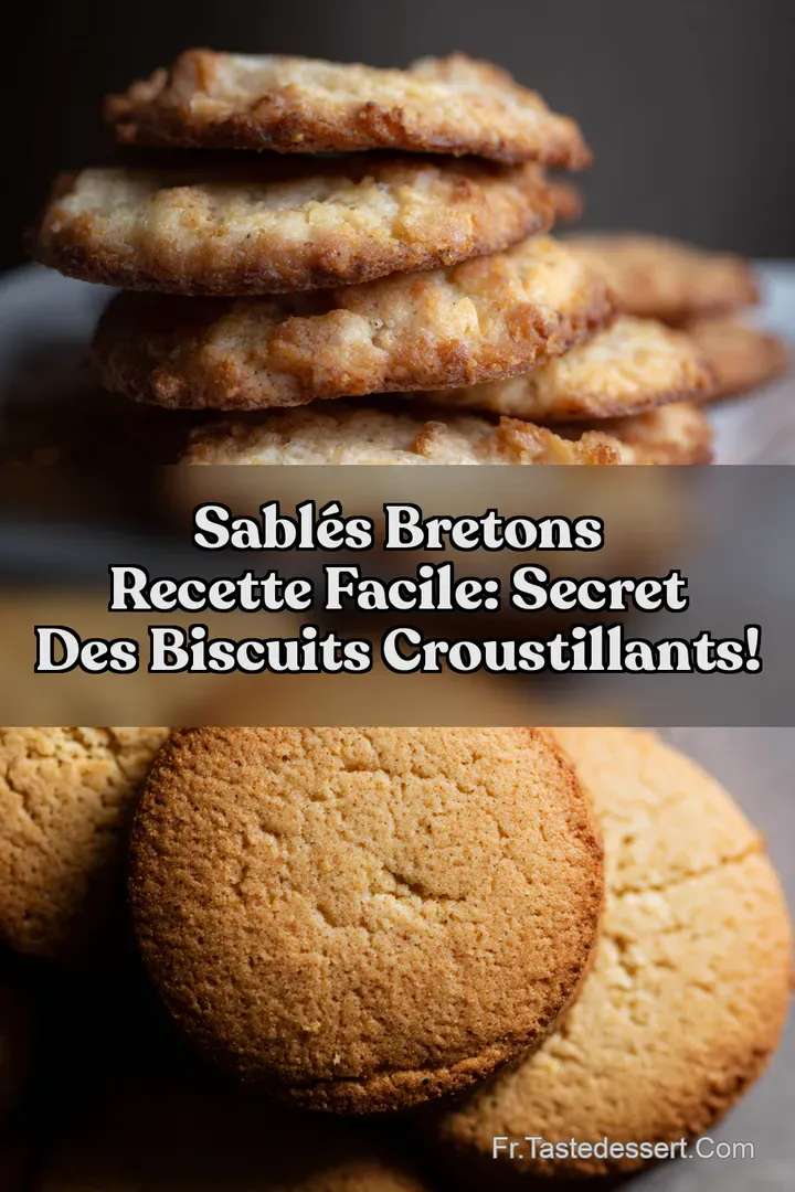 Sabl&eacute;s Bretons Recette Facile: Secret des Biscuits Croustillants!