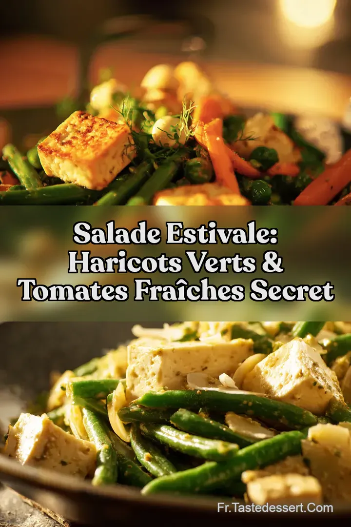 Salade Estivale: Haricots Verts & Tomates Fra&icirc;ches Secret