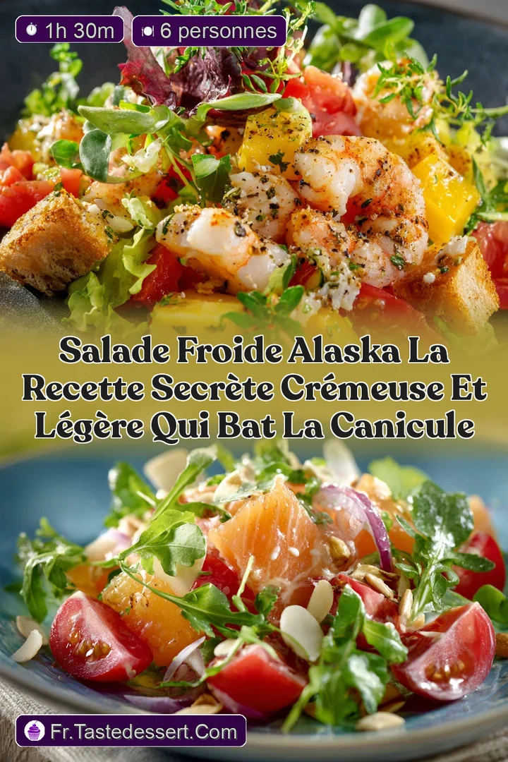 Salade froide Alaska La recette secr&egrave;te cr&eacute;meuse et l&eacute;g&egrave;re qui bat la canicule