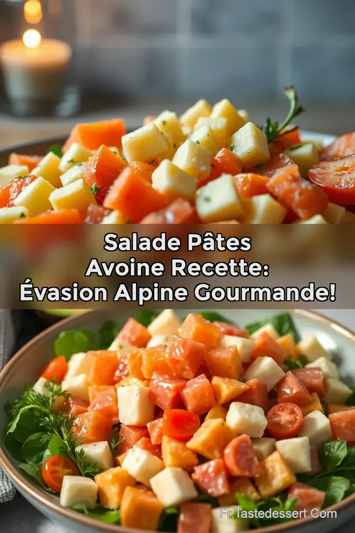 Salade P&acirc;tes Avoine Recette: &Eacute;vasion Alpine Gourmande!
