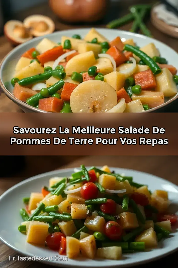 Savourez la Meilleure Salade de Pommes de Terre pour vos Repas