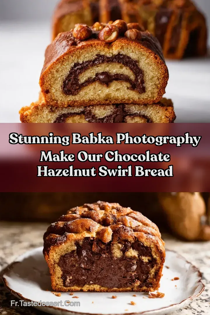 Stunning Babka Photography Make Our Chocolate Hazelnut Swirl Bread