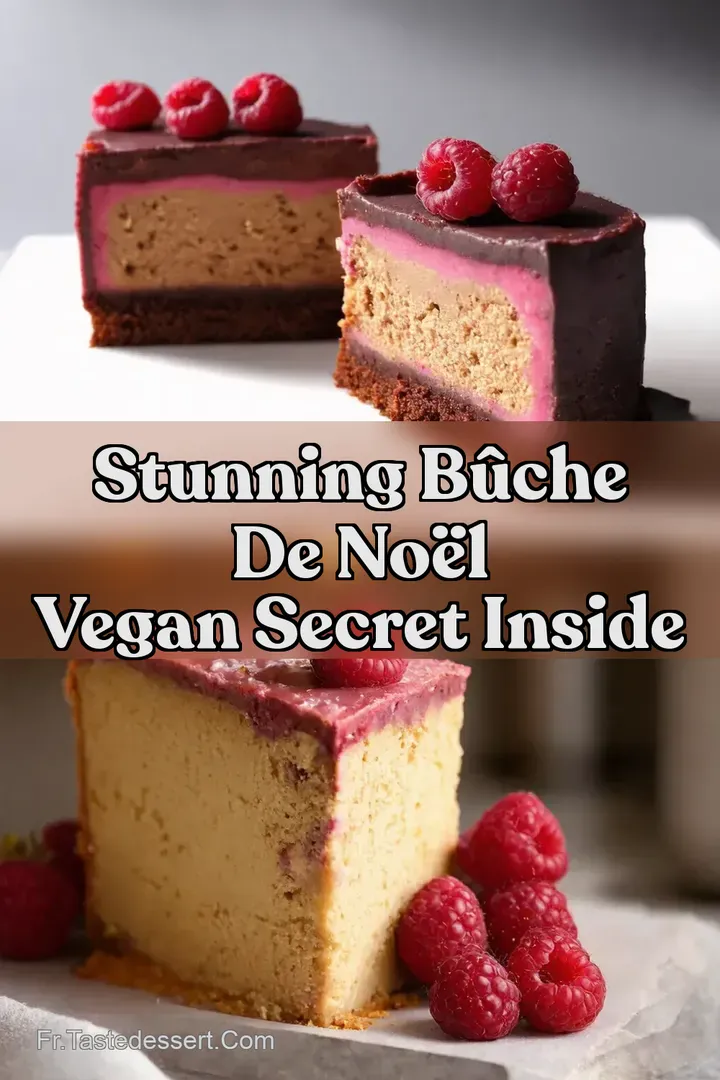 Stunning B&ucirc;che de No&euml;l Vegan Secret Inside