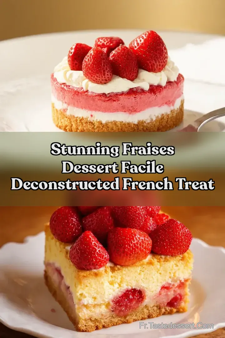 Stunning fraises dessert facile Deconstructed French Treat