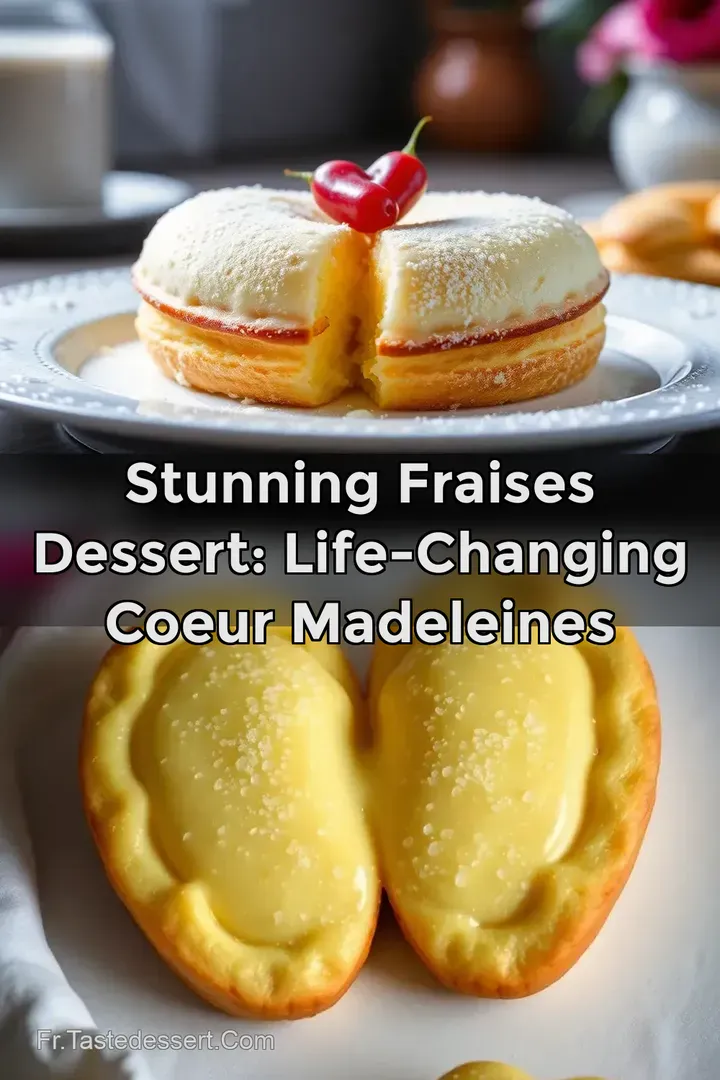 Stunning Fraises Dessert: Life-Changing Coeur Madeleines