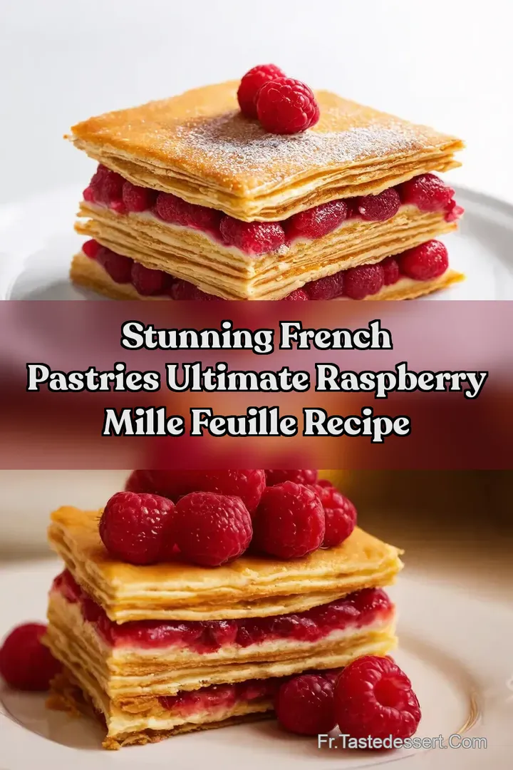 Stunning French Pastries Ultimate Raspberry Mille Feuille Recipe