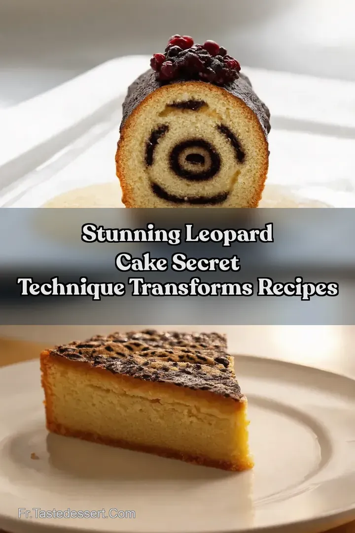 Stunning Leopard Cake Secret Technique Transforms Recipes