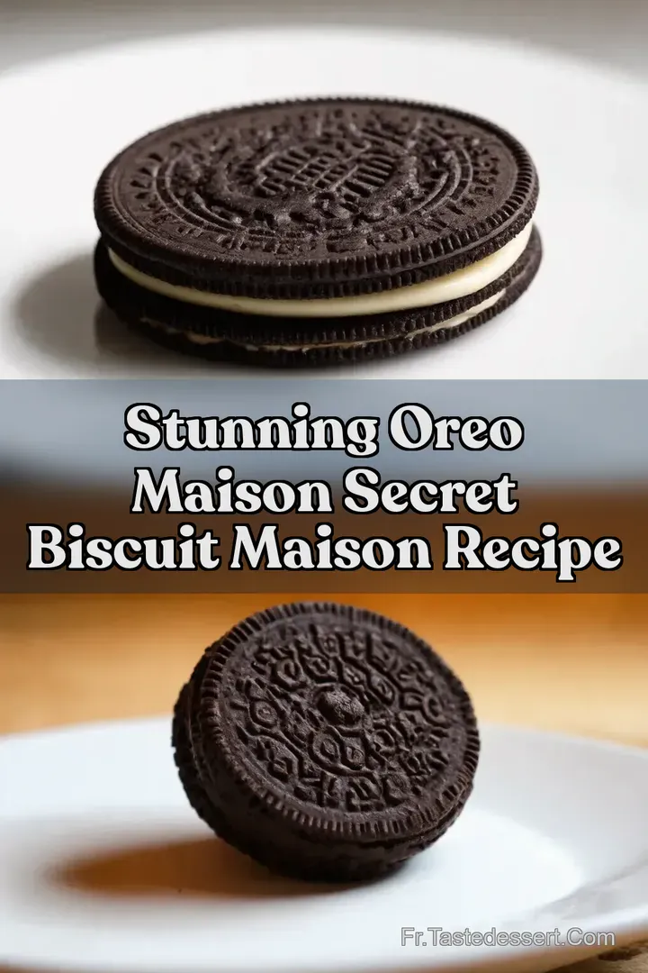Stunning Oreo Maison Secret Biscuit Maison Recipe