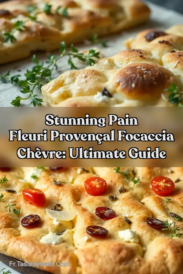 Stunning Pain Fleuri Proven&ccedil;al Focaccia Ch&egrave;vre: Ultimate Guide
