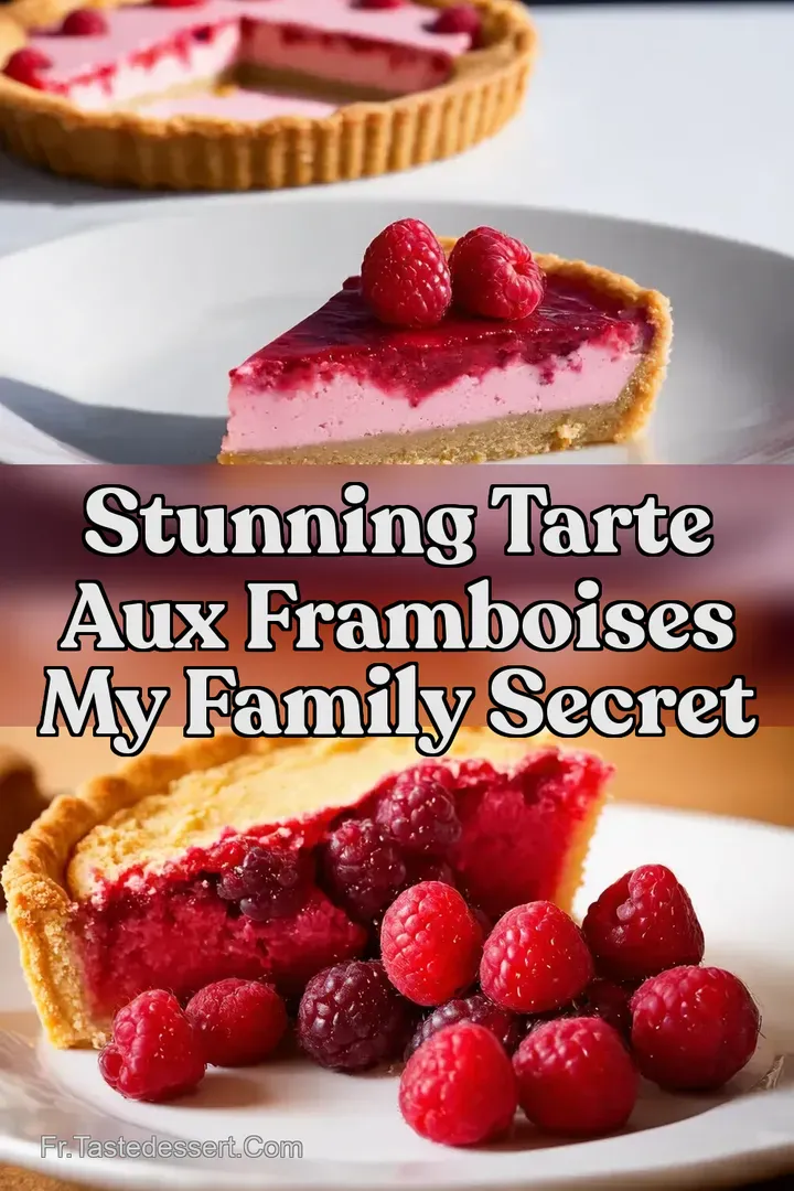 Stunning Tarte aux Framboises My Family Secret