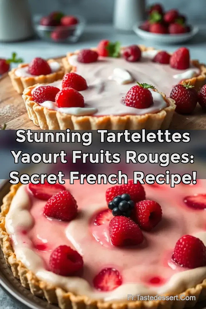Stunning Tartelettes Yaourt Fruits Rouges: Secret French Recipe!